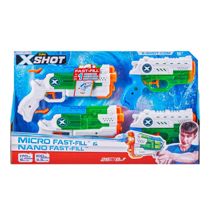 Zuru X Shot- Micro Nano Fast-Fill