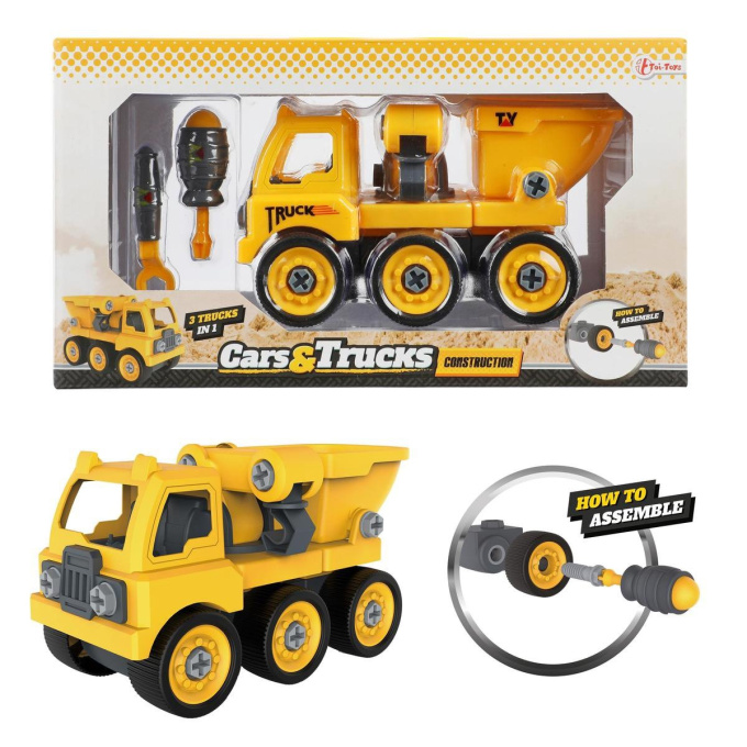 Cars and Trucks – 3v1