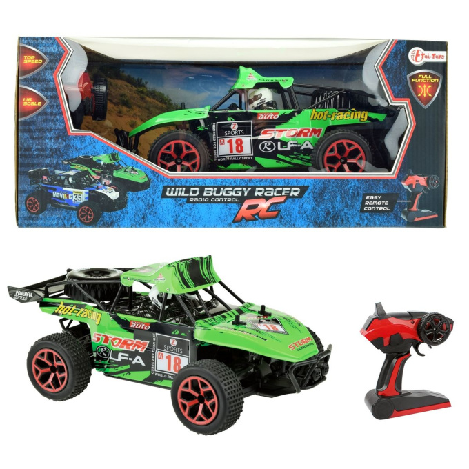 Auto RC Buggy zelené 1:16