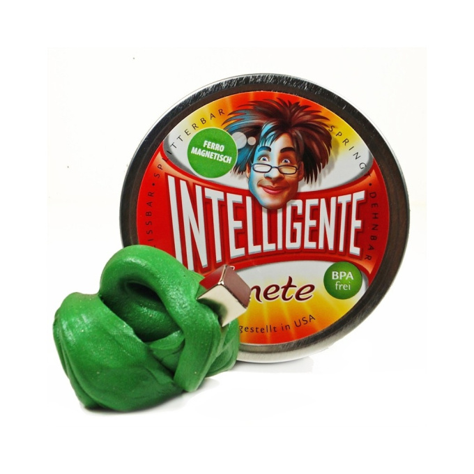 Inteligentní plastelína - Zelená magnetická