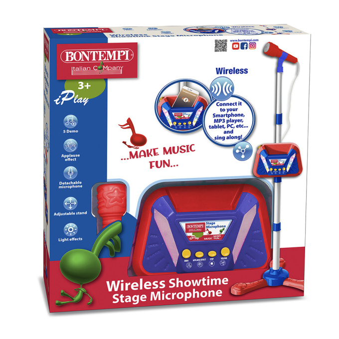 Bontempi – Bezdrátový jevištní mikrofon