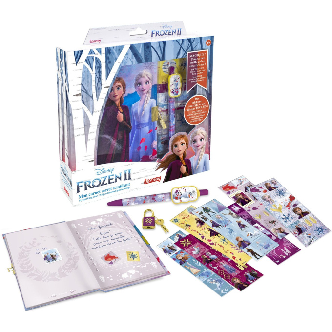 Frozen II - Diář se samolepkama
