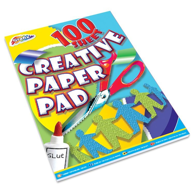 Barevný papír 100 ks