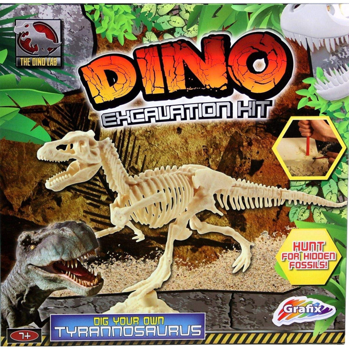 Objev kostru dinosaura - Souprava