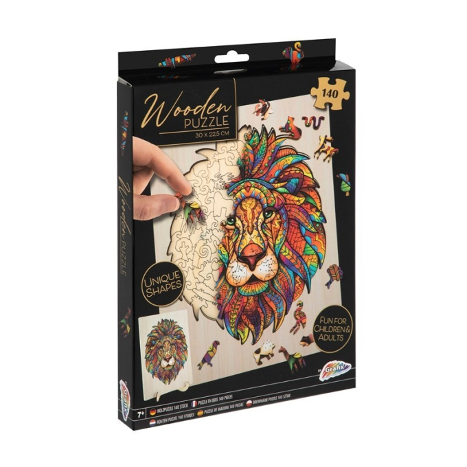 Dřevěné puzzle