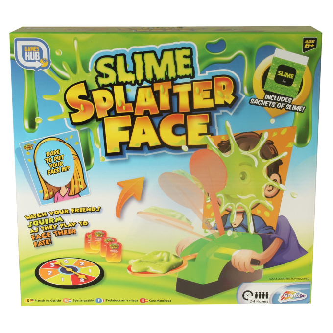 Hra - Slime Splatter Face