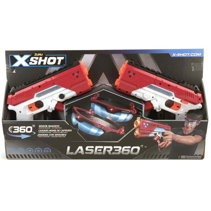Pistole X-Shot Laser 360