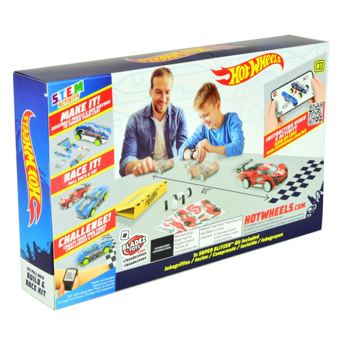 Hot Wheels - Stavebnice závodní auto