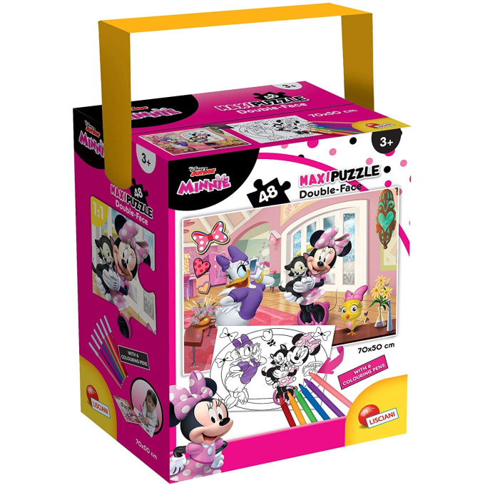 Puzzle Minnie oboustranné