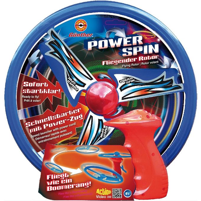 Vystřelovací vrtule Power Spin