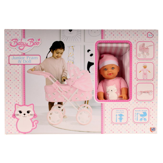 Baby Boo- Kočárek s panenkou