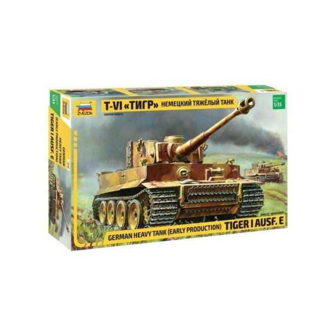 Model tanku-TIGER I AUSF.E