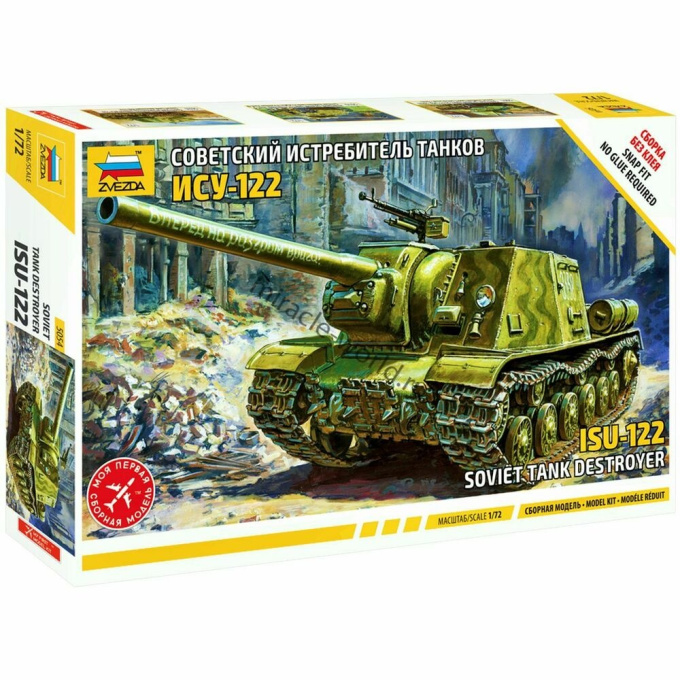Zvezda model tanku ISU-122