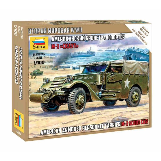 Model vozidla-M3 SCOUT CAR