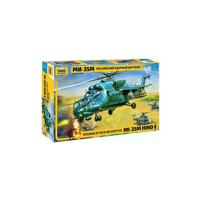 Model helikoptéry-MI-35M HIND E
