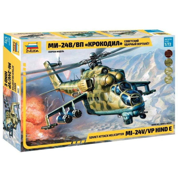 Model helikoptéry-MI-24V/VP HIND E