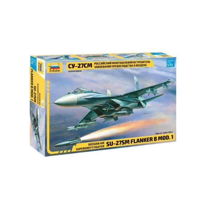 Model stíhačky-SU-27SM FLANKER-B MOD.1
