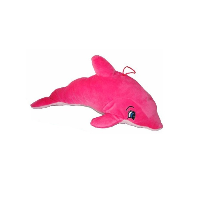 Plyšový delfín 36 cm Růžová