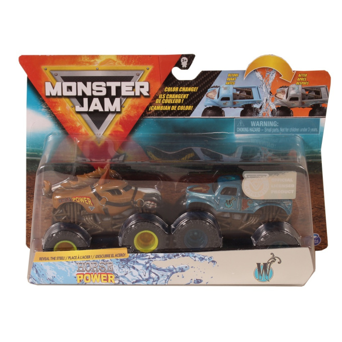 Monster Jam – Terénní auta 2 ks Horse Power & W