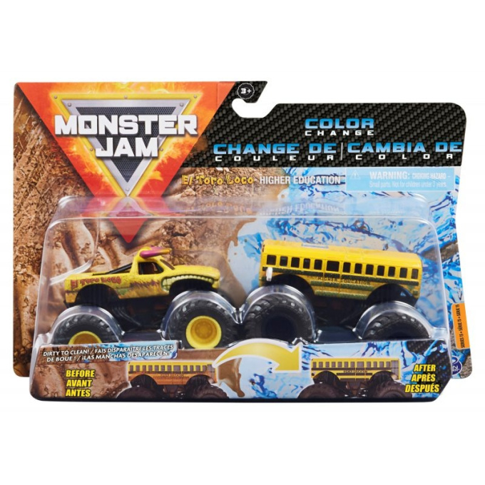 Monster Jam – Terénní auta 2 ks El Toro Loco & Higher Education
