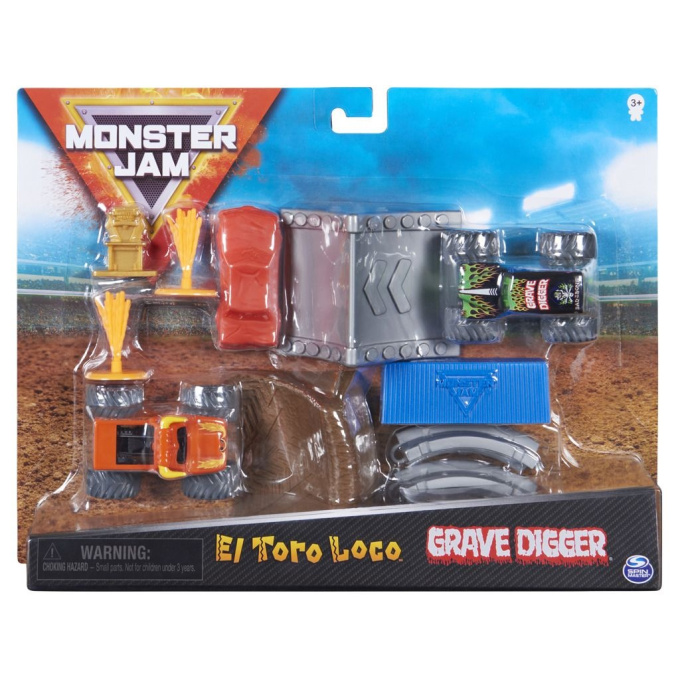 Monster Jam – Autíčka s doplňky