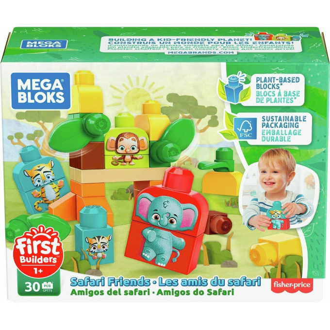 Mega Bloks – Přátelé ze safari