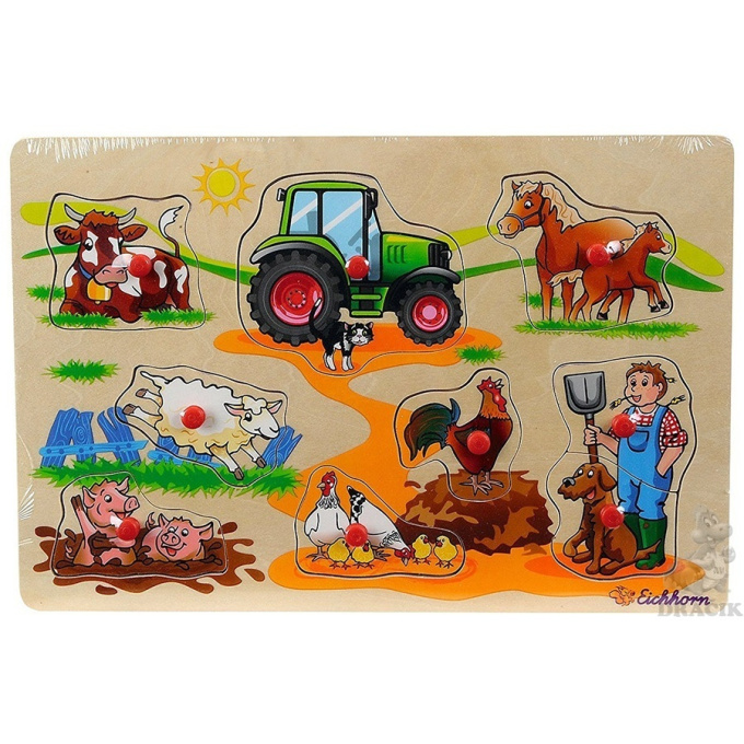 Dřevěné puzzle