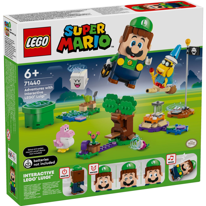 71440 Lego Super Mario – Interaktivní LEGO® Luigi™ a dobrodružství