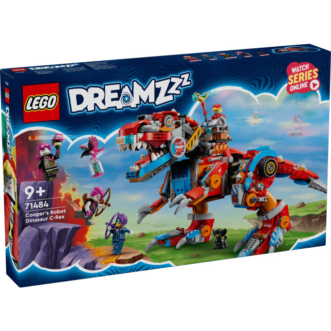 71484 Lego Dreamzzz – Cooper a jeho robotický dinosaurus C-rex