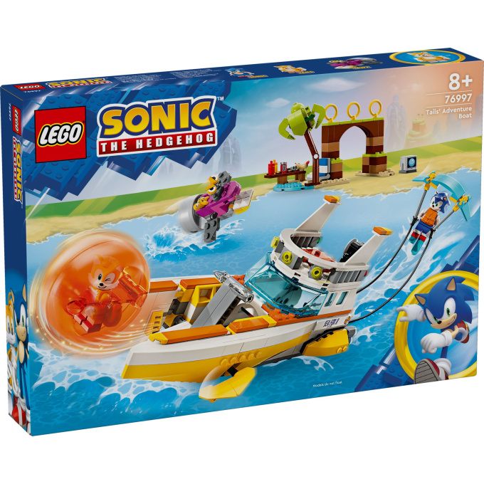 76997 Lego Sonic The Hedgehog – Tails a jeho dobrodružný člun