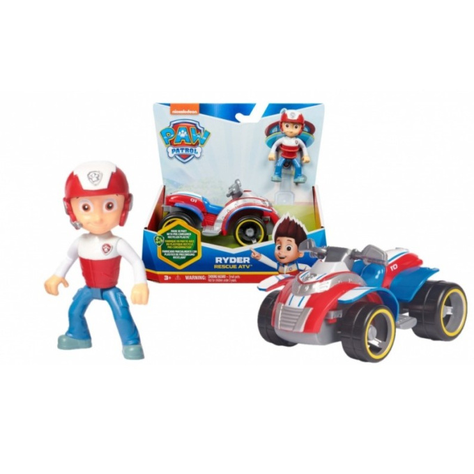 Paw Patrol - Ryder se čtyřkolkou
