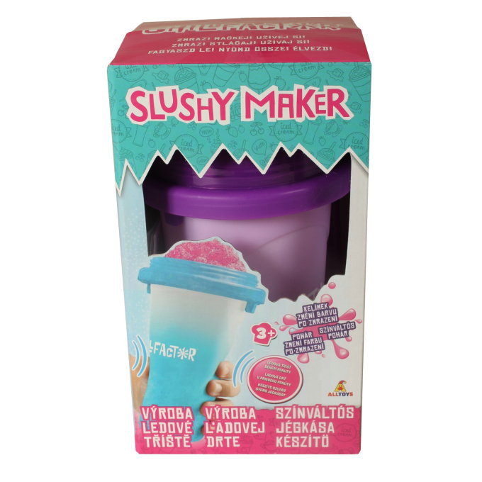 Fialový Slushy Maker - Výroba ledové tříště