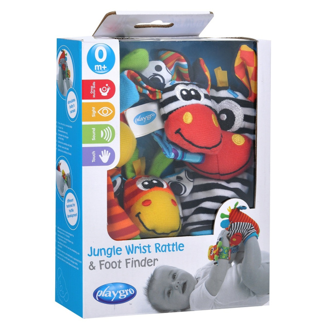Playgro – Chrastící ponožky a náramky