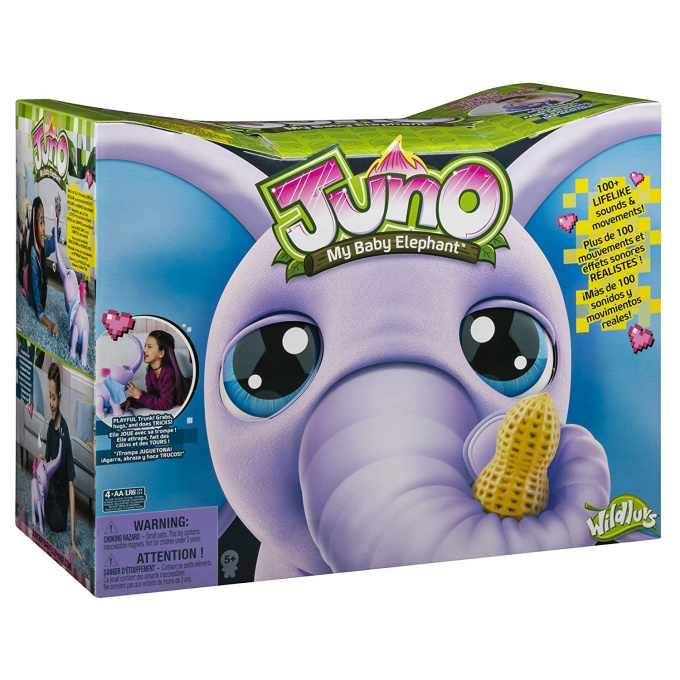 Interaktivní slon Juno