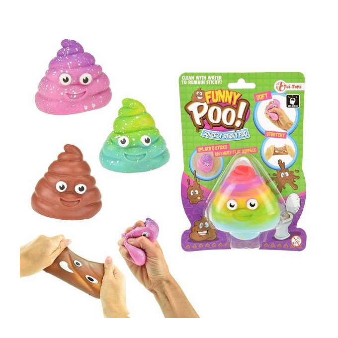 Antistresová figurka Poo!