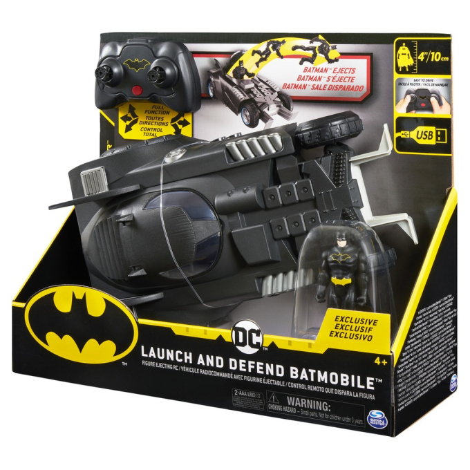 RC Batmobil s figurkou