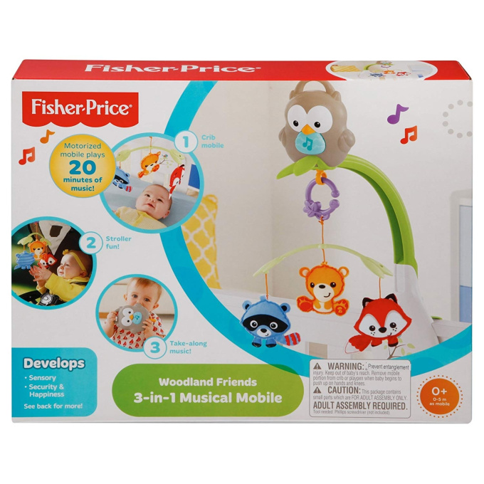 Fisher-Price - Hudební kolotoč 3v1