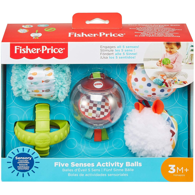 Fisher Price - Míčky pro všechny smysly