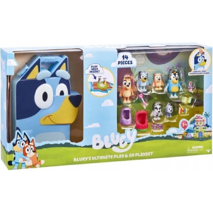 Bluey – Kufřík s figurkami