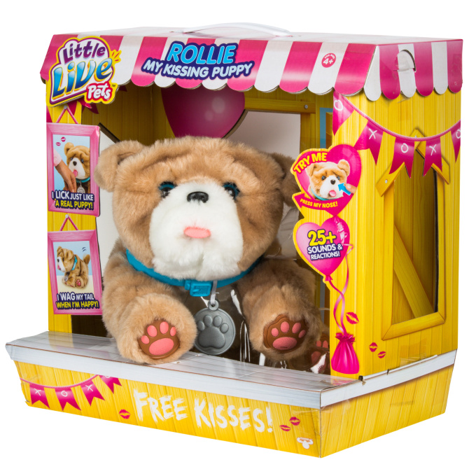 Little Live Pets – Rollie líbající štěňátko