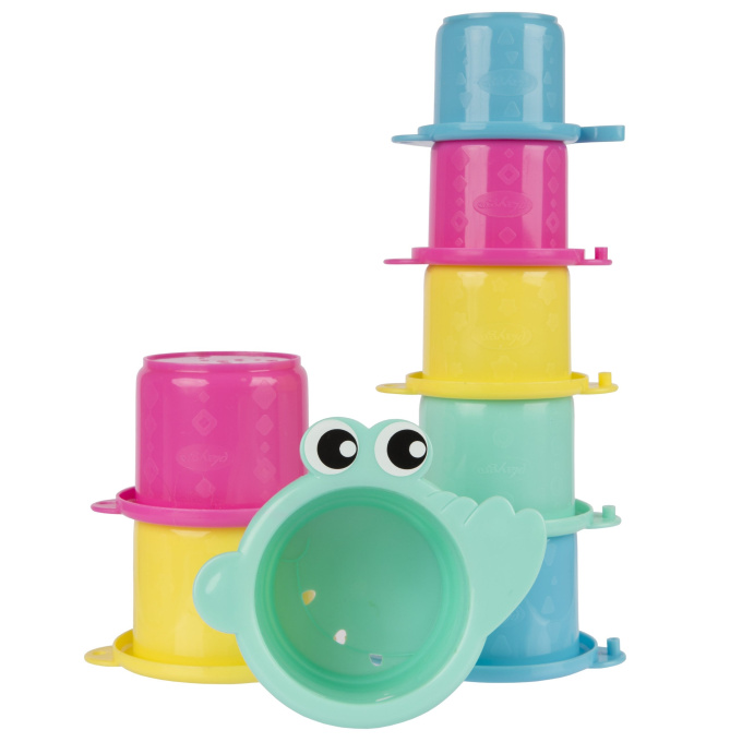 Playgro – Pohárky krokodýl