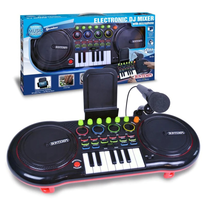 Bontempi – Mixážní pult DJ s mikrofonem
