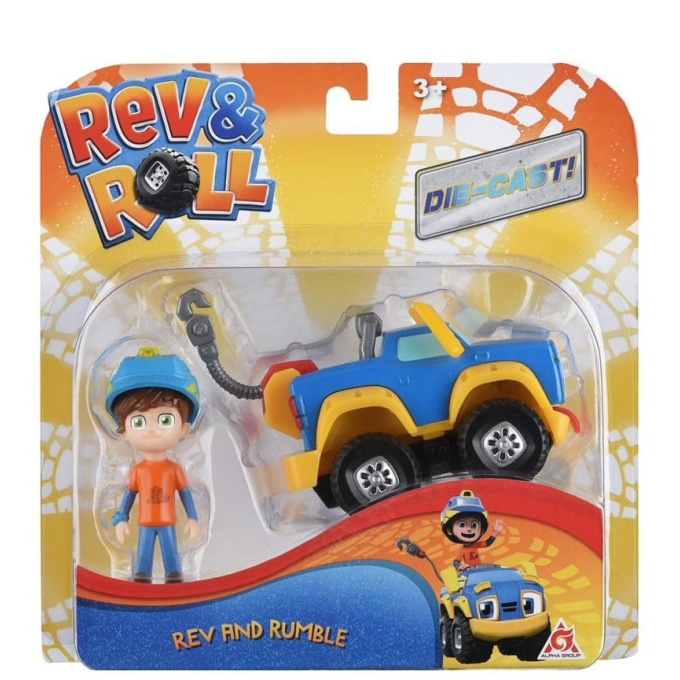 REV&ROLL – Vozidlo s figurkou