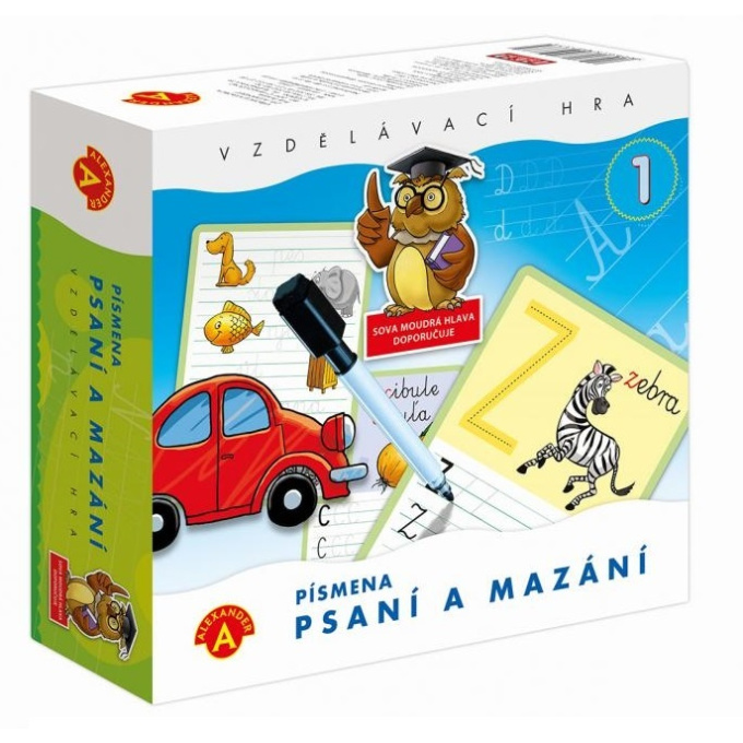 Hra - Psaní a mazání 1 - Písmenka