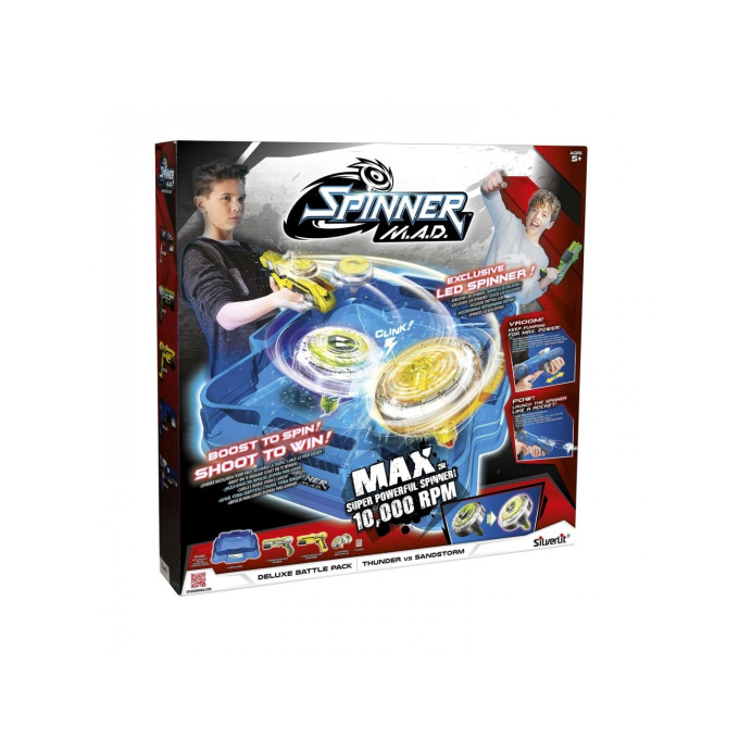 Vystřelovací spinner s arénou