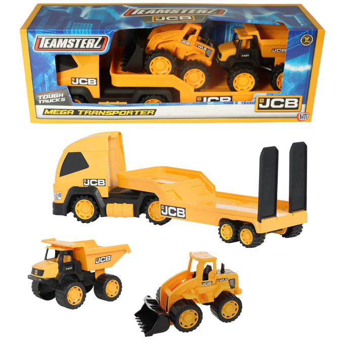 Transportér těžké techniky JCB