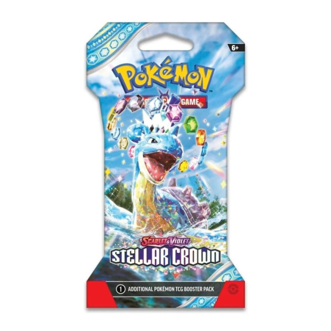Pokémon TCG: Sv07 Stellar Crown – 1 Blister Booster