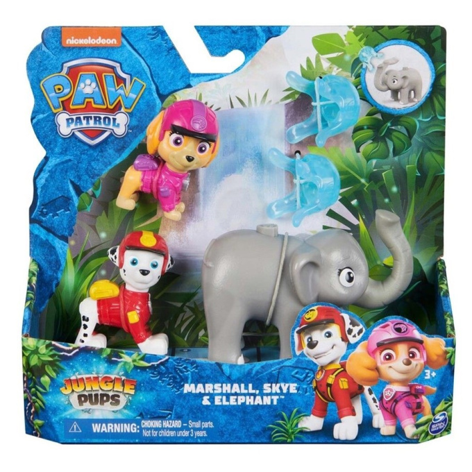 Paw Patrol - Marshall, Skye a Slon