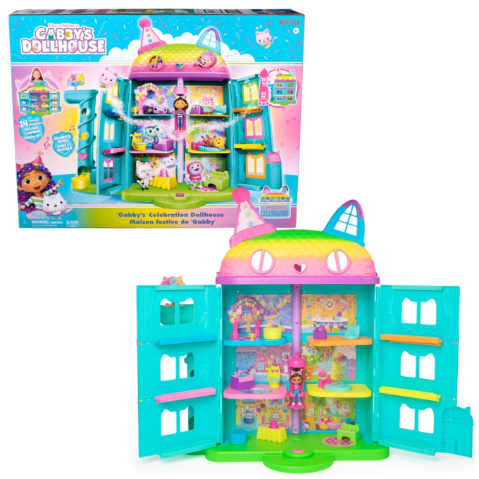 Gabby's Dollhouse – Velký dům oslava