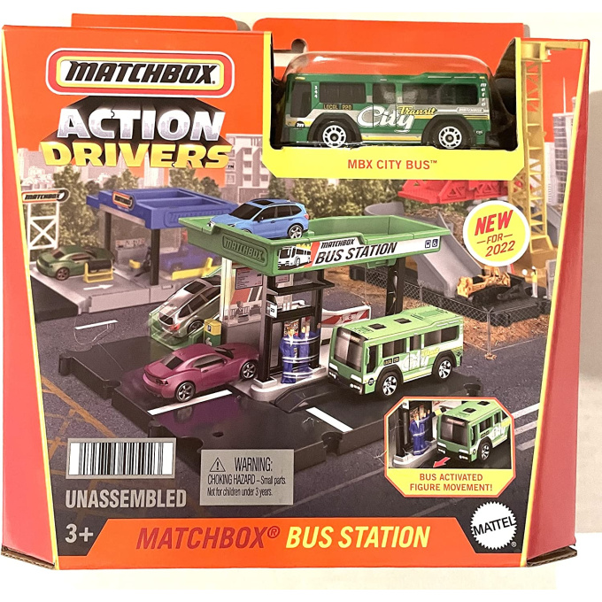 Matchbox - Stanice s vozidlem Autobusové Nádraží